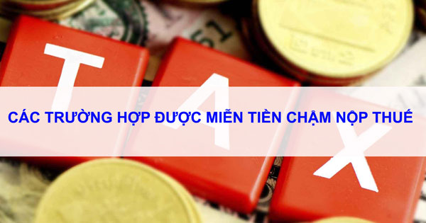 04 trường hợp được miễn tiền chậm nộp tiền thuế