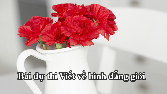 Bài dự thi Viết về bình đẳng giới
