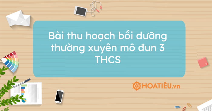 Bài thu hoạch bồi dưỡng thường xuyên mô đun 3 THCS