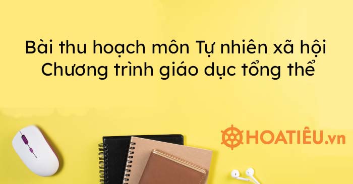 Bài thu hoạch môn Tự nhiên xã hội – Chương trình giáo dục tổng thể