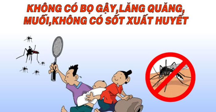Bài tuyên truyền về phòng chống bệnh sốt xuất huyết
