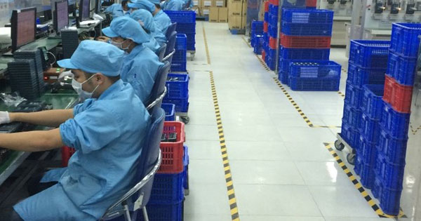 Bảng đánh giá 5s cho các phân xưởng