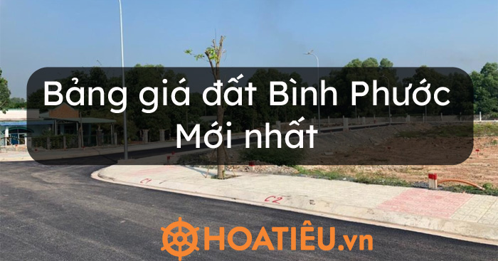 Bảng giá đất Bình Phước năm 2021