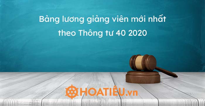 Giảng viên đại học được xếp lương mới từ ngày 12/12/2020