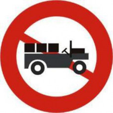 Biển báo cấm xe công nông P140