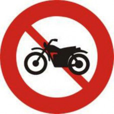 Biển báo cấm xe gắn máy P111a