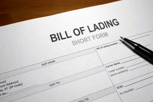 Bill of lading là gì? Phân loại, vai trò trong xuất nhập khẩu