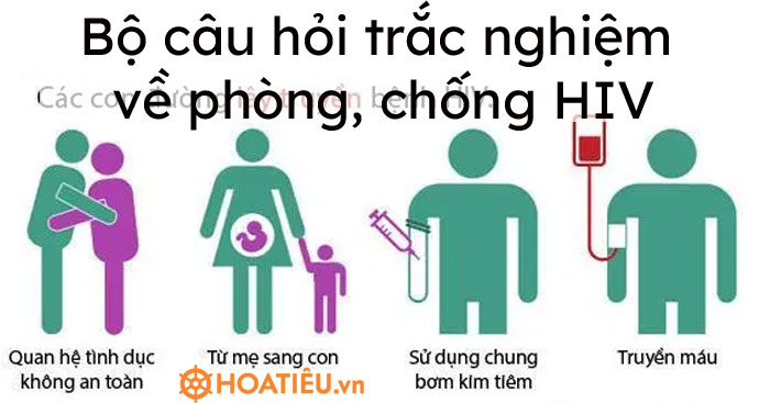 Bộ câu hỏi trắc nghiệm về phòng, chống HIV