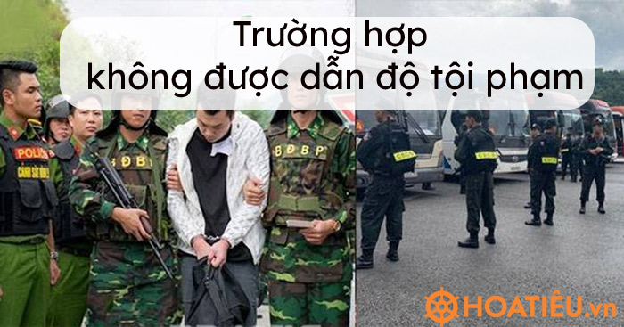 Các trường hợp không dẫn độ tội phạm