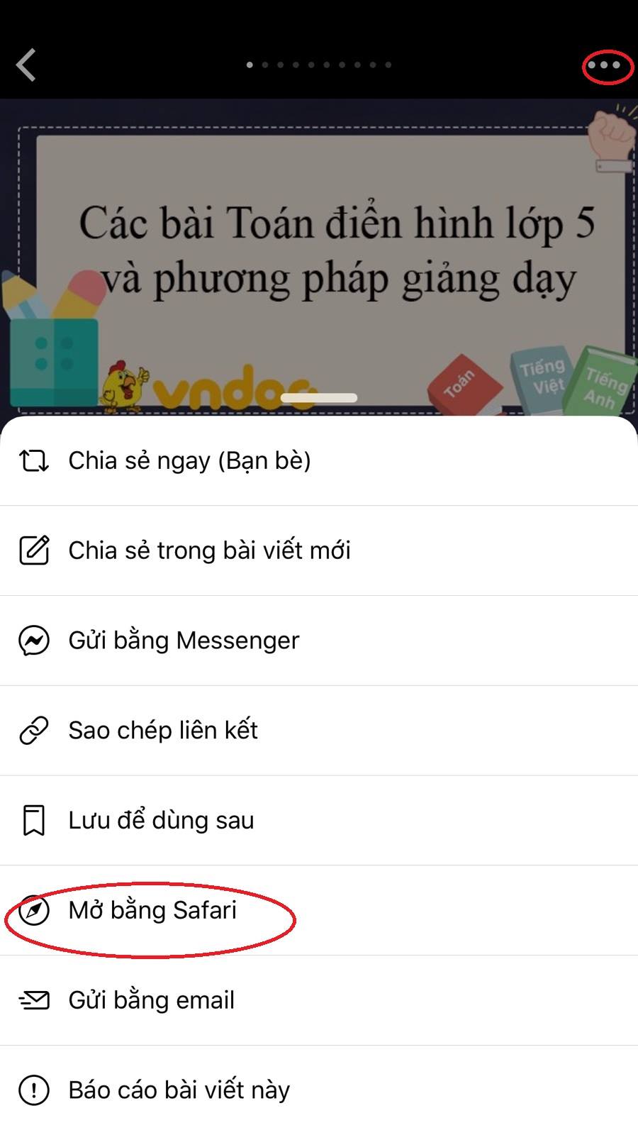Cách tải tài liệu hoatieu.vn trên điện thoại
