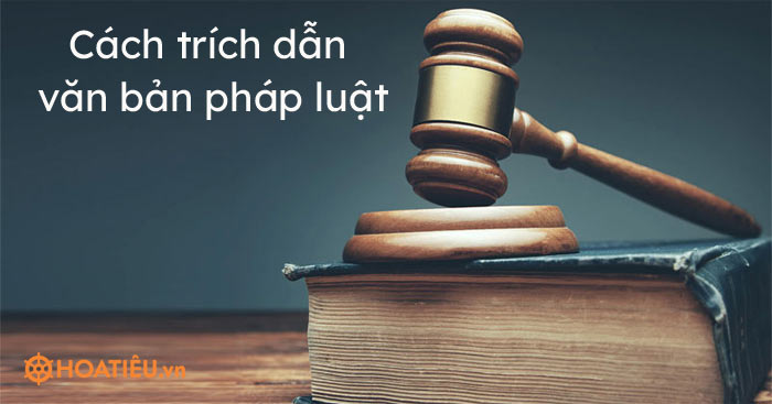 Cách trích dẫn văn bản pháp luật