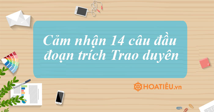 Cảm nhận 14 câu đầu đoạn trích Trao duyên