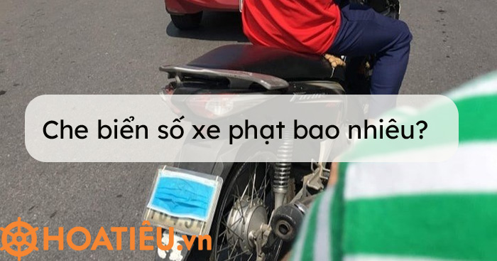Che biển số xe máy 2021 phạt bao nhiêu?