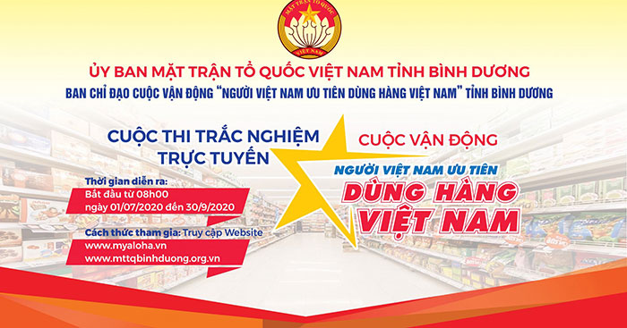 Đáp án Cuộc thi trực tuyến cuộc vận động “Người Việt Nam ưu tiên dùng hàng Việt Nam” – Đợt 3
