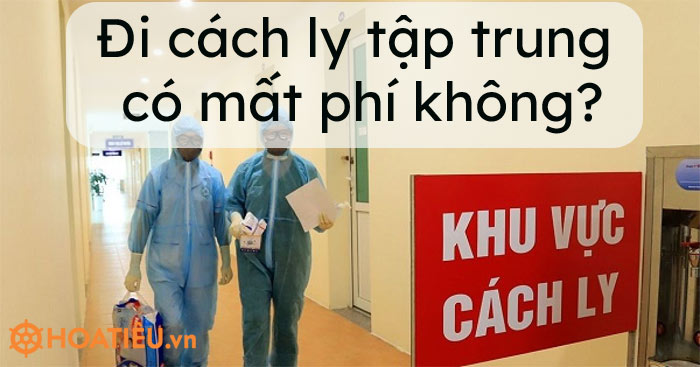 Đi cách ly tập trung có mất phí không?