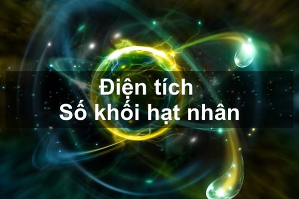 Điện tích và số khối hạt nhân