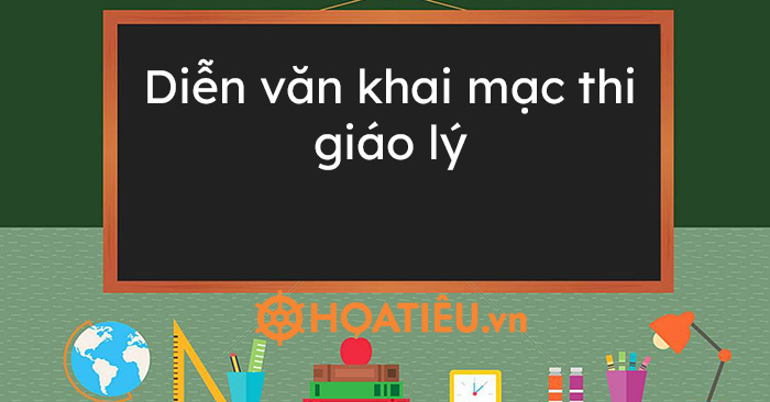 Diễn văn khai mạc thi giáo lý