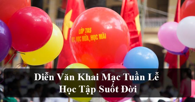 Diễn văn khai mạc tuần lễ Học tập suốt đời