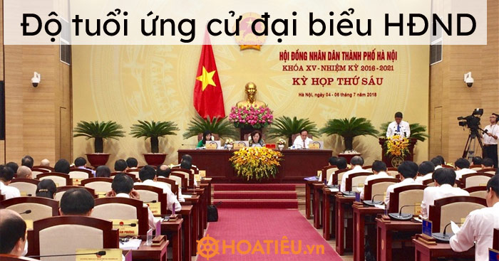 Độ tuổi ứng cử đại biểu hội đồng nhân dân nhiệm kỳ 2021-2026
