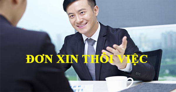 Mẫu đơn xin thôi việc