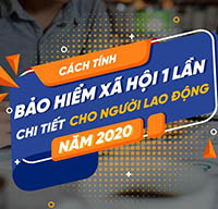 File excel tính tiền bảo hiểm xã hội 1 lần năm 2021