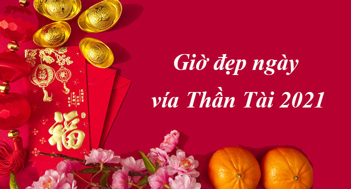 Giờ đẹp ngày vía Thần tài