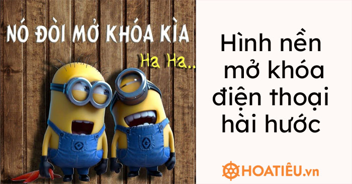 Hình nền mở khóa điện thoại hài hước