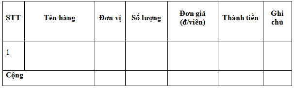 Hợp đồng mua bán gạch