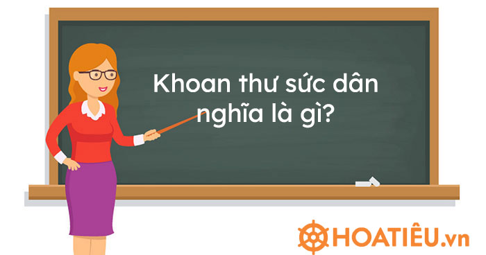 Khoan thư sức dân nghĩa là gì?