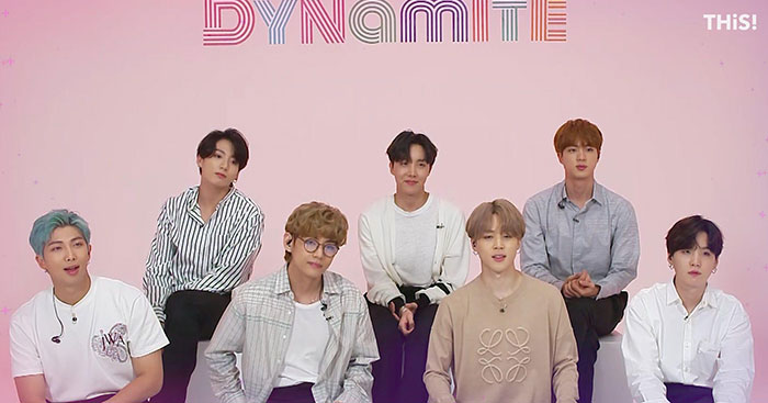 Lời bài hát Dynamite – BTS
