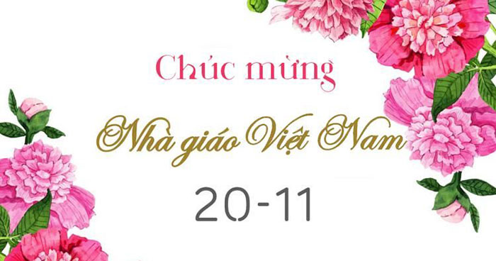 Lời chúc 20/11 bằng tiếng Trung