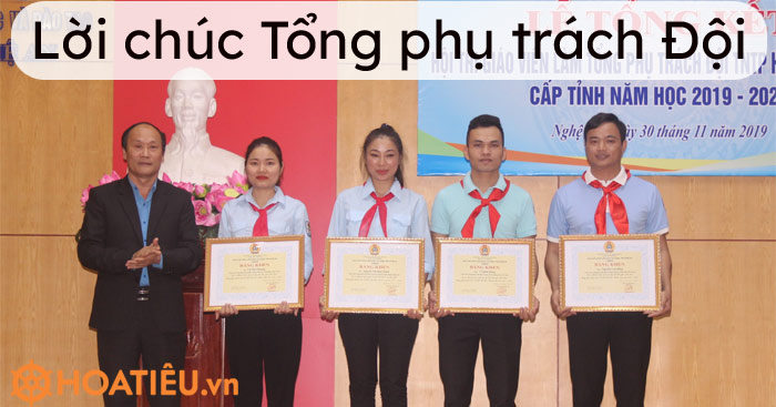 Lời chúc Tổng phụ trách Đội 26/3