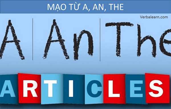 Mạo từ (A, An, The)