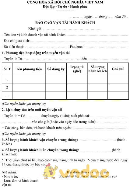 mau-ban-bao-cao-van-tai-hanh-khach-1 Mẫu bản báo cáo vận tải hành khách