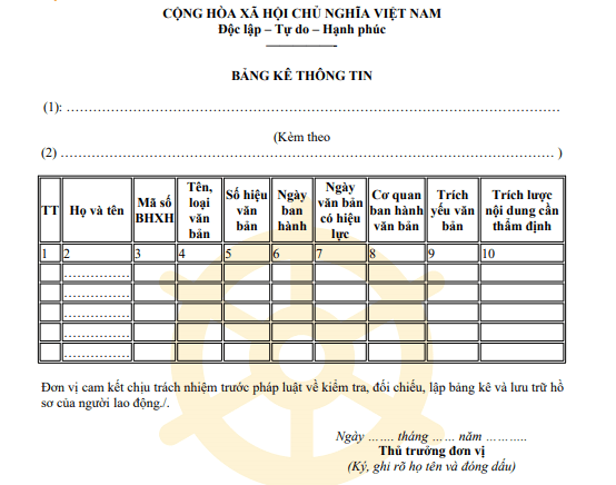 Mẫu D01-TS