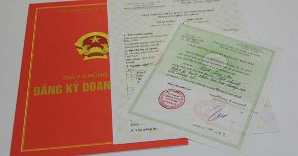 Mẫu giấy biên nhận hồ sơ đăng ký đầu tư và đăng ký doanh nghiệp