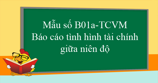 Mẫu số B01a-TCVM: Báo cáo tình hình tài chính giữa niên độ