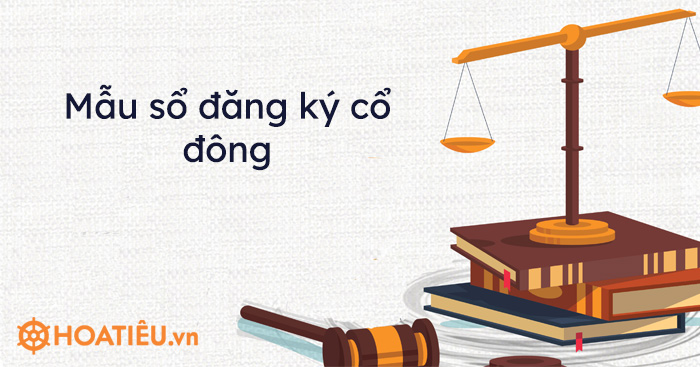 Mẫu sổ đăng ký cổ đông