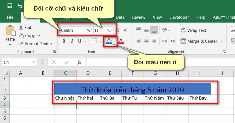 Cách tạo thời khóa biểu online