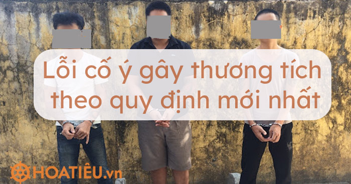 Mức phạt tội cố ý gây thương tích 2021
