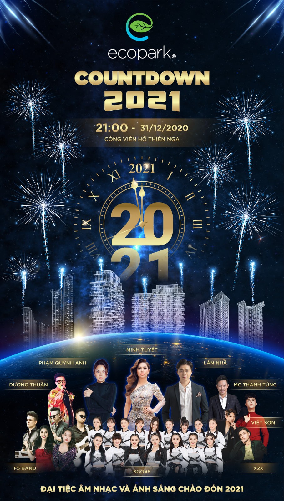 Điểm danh 3 đại tiệc Countdown chào năm mới lớn nhất tại Việt Nam - Ảnh 2.