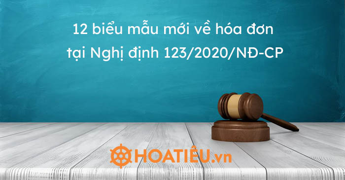 Phụ lục Nghị định 123 năm 2020