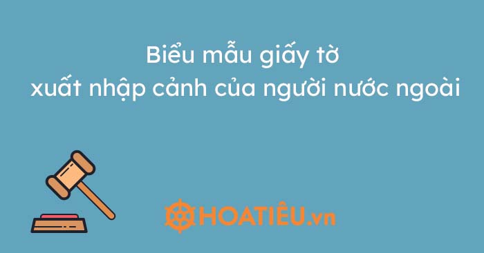Phụ lục thông tư 57 2020 BCA về xuất nhập cảnh