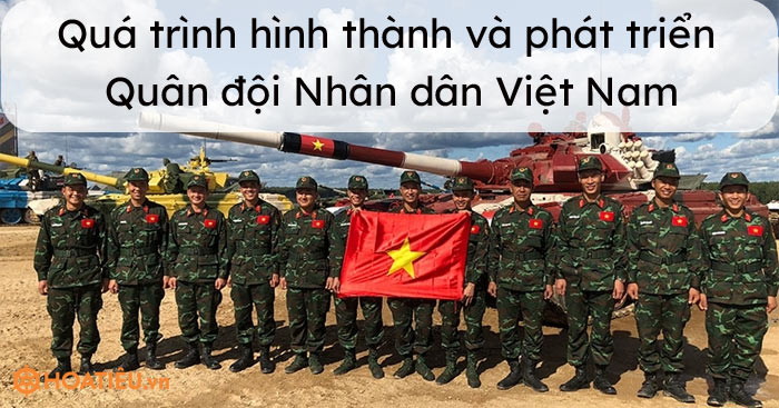 Quá trình hình thành, xây dựng, trưởng thành của Quân đội Nhân dân Việt Nam