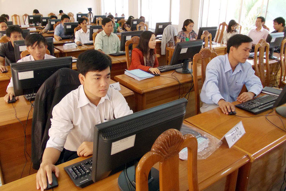 Quy định thi công chức cấp xã