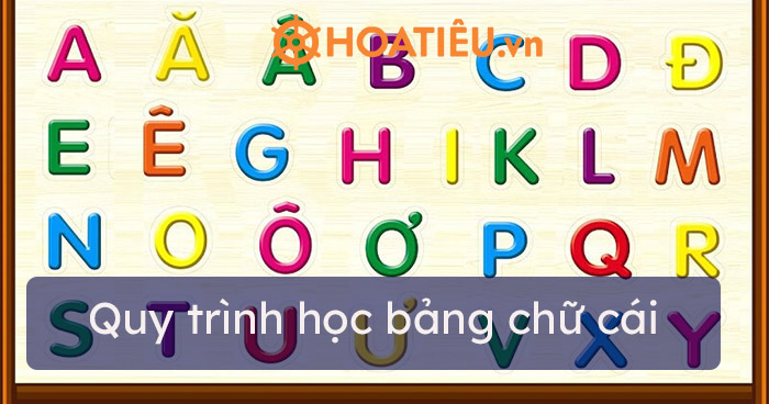 Quy trình học bảng chữ cái Tiếng Việt mới nhất