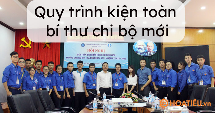 Quy trình kiện toàn bí thư chi bộ mới
