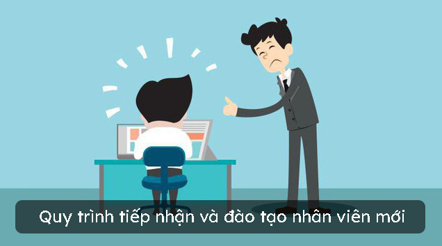 Quy trình tiếp nhận và đào tạo nhân viên mới