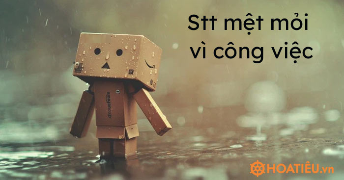 Stt mệt mỏi vì công việc