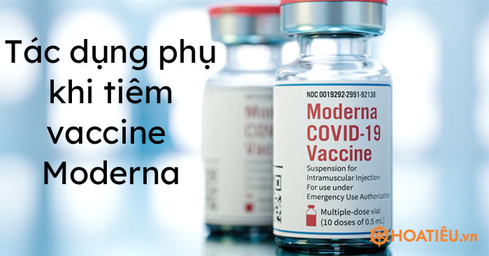 Tác dụng phụ khi tiêm vaccine Moderna